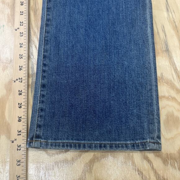 Lucky Brand 181 Jeans Relaxed Straight Blue Denim Men's 36X32 Y2K Retro Preppy - Picture 14 of 16